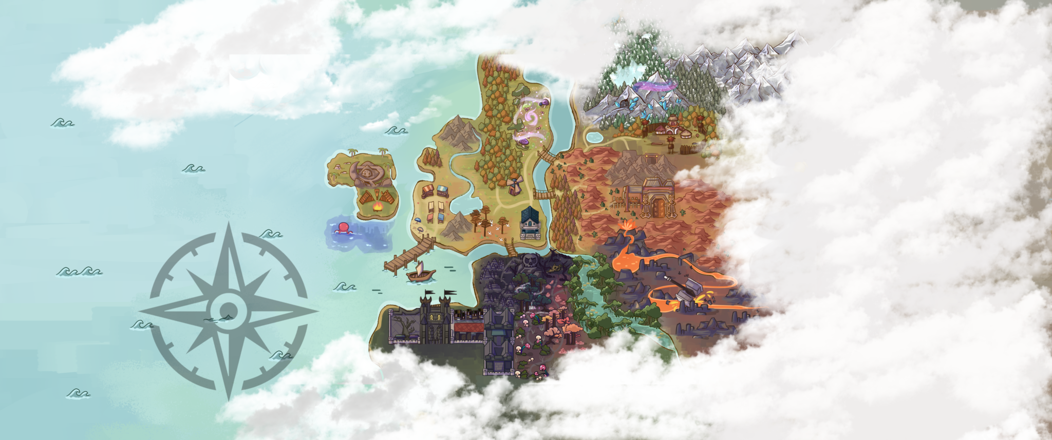 SpiritVale World Map